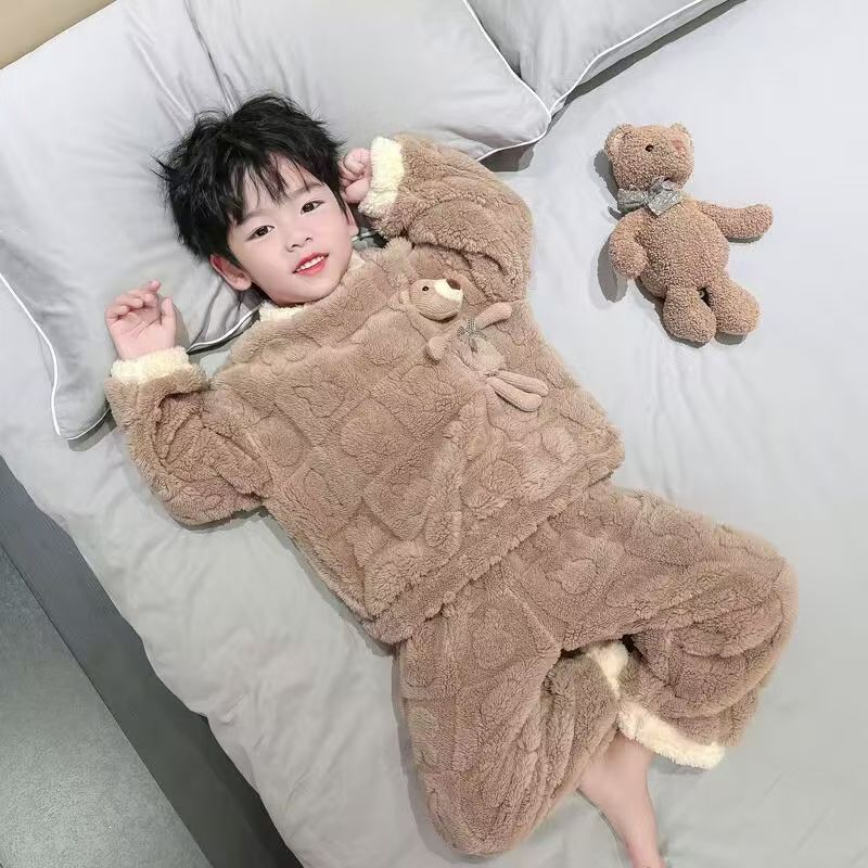 Baby Clothing For Sleep - 2026秋冬フランジスリープウェア 女の子 男の子 長袖ホームウェア ベビー キッズ