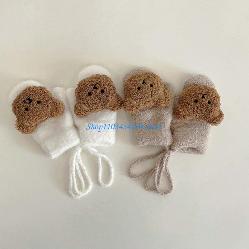 Baby Clothing Neutral - ベビーミトン暖かい手袋居心地の良い幼児冬ミトン子供服アクセサリー性別中立幼児屋外手袋
