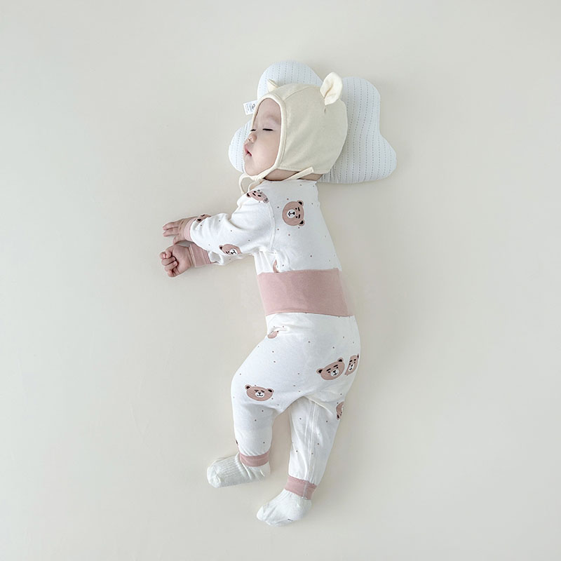 赤ちゃんの男の子と女の子のための笑顔の漫画のプリントパジャマ - Baby Clothing For Sleep のレビューと価格