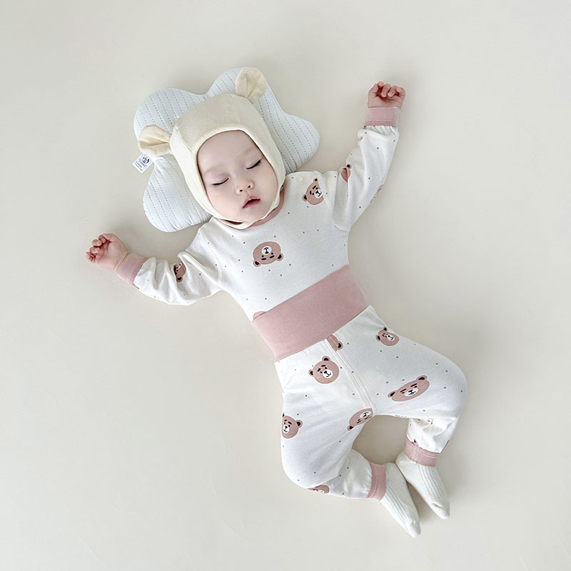 赤ちゃんの男の子と女の子のための笑顔の漫画のプリントパジャマ - Baby Clothing For Sleep のレビューと価格