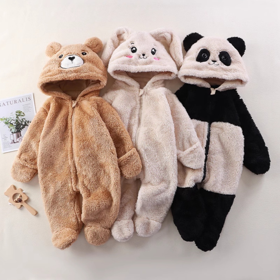 2026年 女の子 男の子服 暖かいふわふわロンパース 0- - Romper Onesie Baby のレビューと価格
