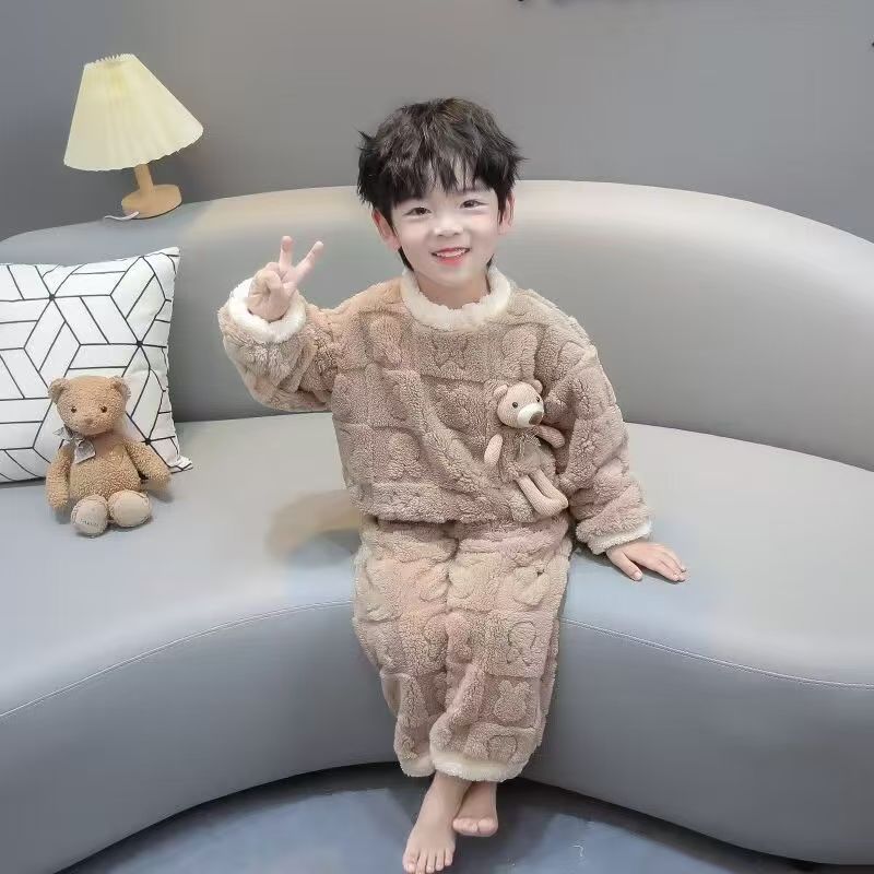 2026秋冬フランジスリープウェア 女の子 男の子 長袖ホー - Baby Clothing For Sleep のレビューと価格