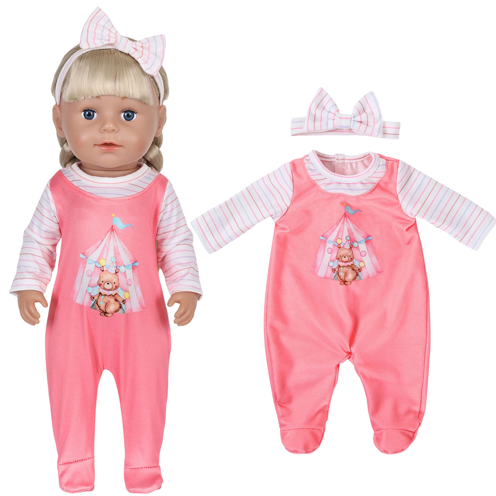 人形の服 16-18 インチ 40-45 センチメートルベビ - Baby Clothing Usa のレビューと価格