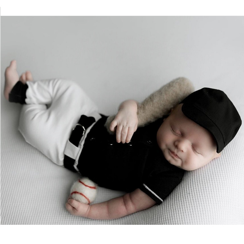 新生児写真アクセサリー,衣装セット,帽子,ベビースタジオ,フ - Baby Clothing Products のレビューと価格