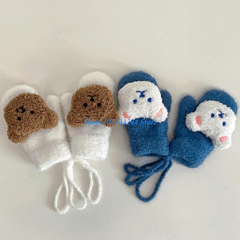 ベビーミトン暖かい手袋居心地の良い幼児冬ミトン子供服アクセサ - Baby Clothing Neutral のレビューと価格
