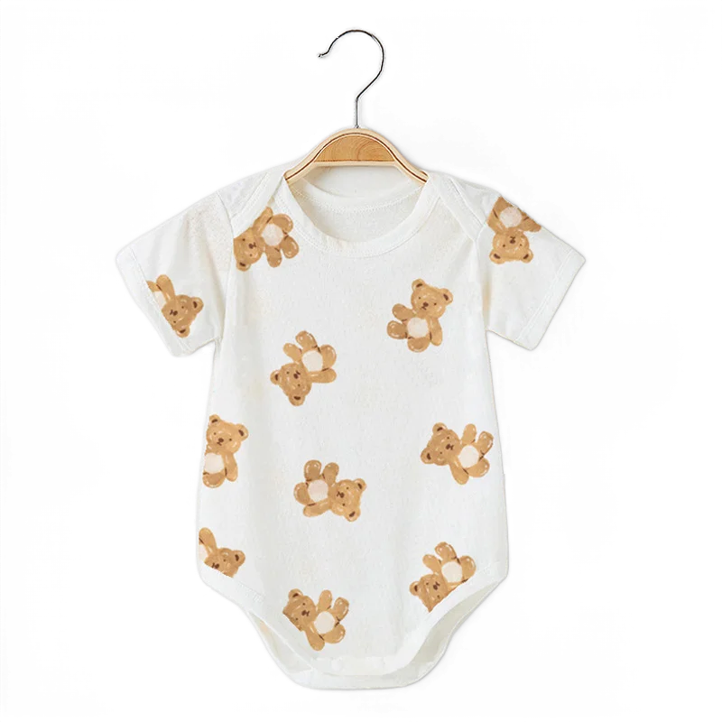 ユニセックスベビーロンパース漫画ミッキー半袖ジャンプスーツ  - Baby Clothing Clearance のレビューと価格