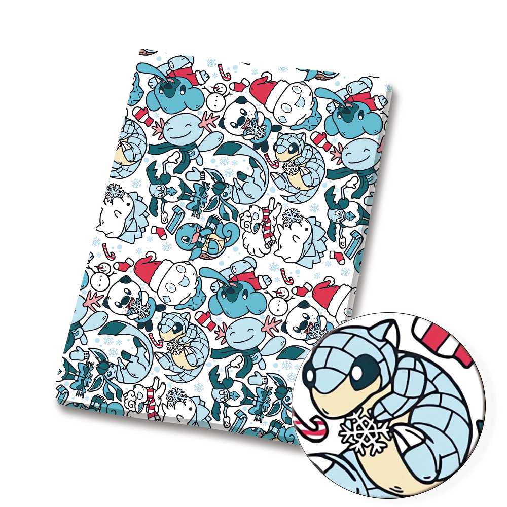 子供のためのポケモン漫画プリント生地,手作りの縫製,パッチワ - Baby Clothing Products のレビューと価格