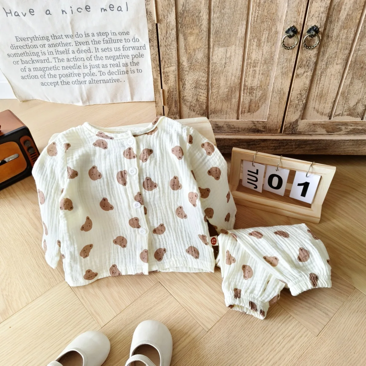 子供用漫画パジャマセット,トップスとパンツ,子供用パジャマ, - Baby Clothing For Sleep のレビューと価格