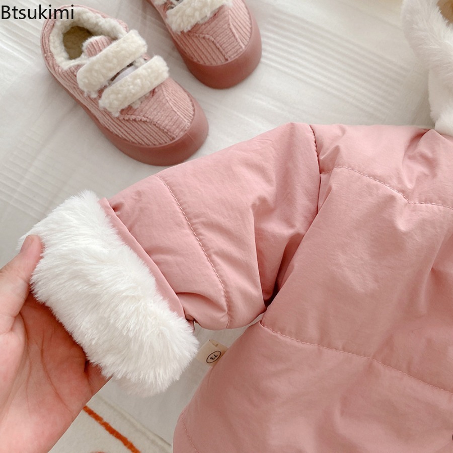 0-5 歳の子供服幼児秋冬フード付きコート女の赤ちゃん暖かい - Baby Clothing Neutral のレビューと価格