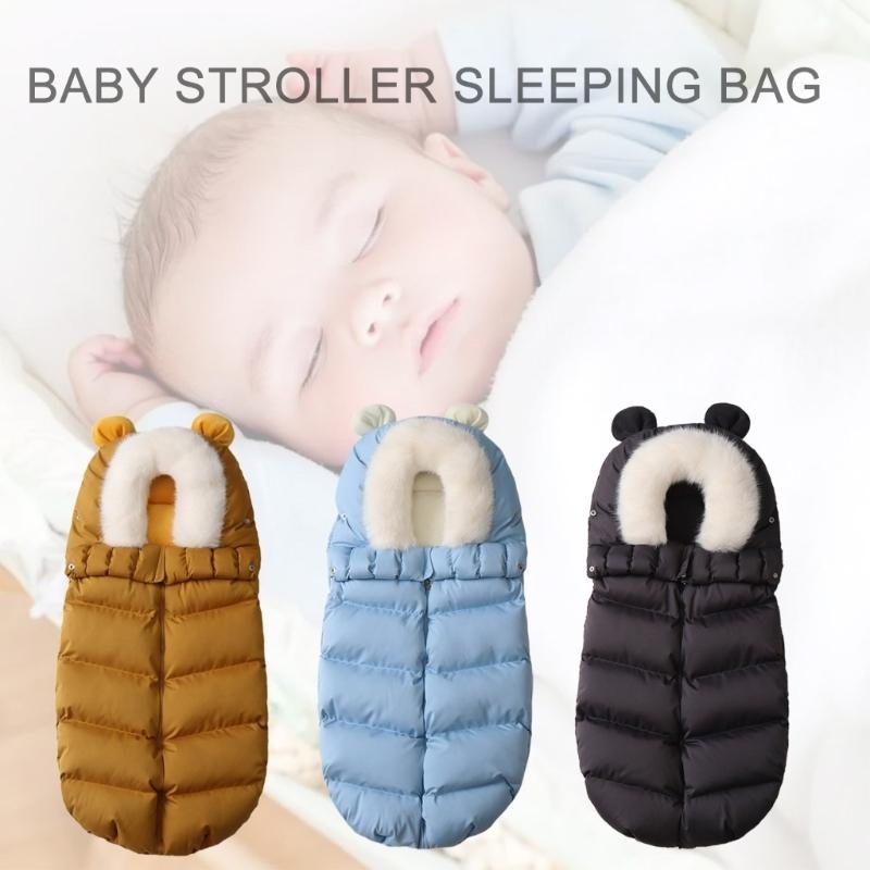 J15U ベビーカーフットマフ 2024 冬カート暖かいラッ - Baby Clothing For Sleep のレビューと価格