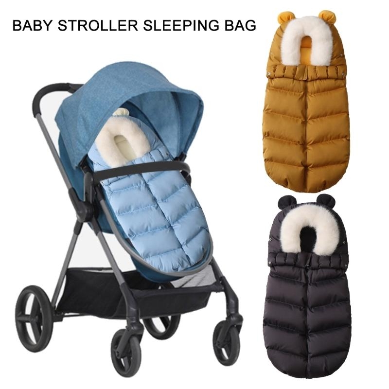 J15U ベビーカーフットマフ 2024 冬カート暖かいラッ - Baby Clothing For Sleep のレビューと価格
