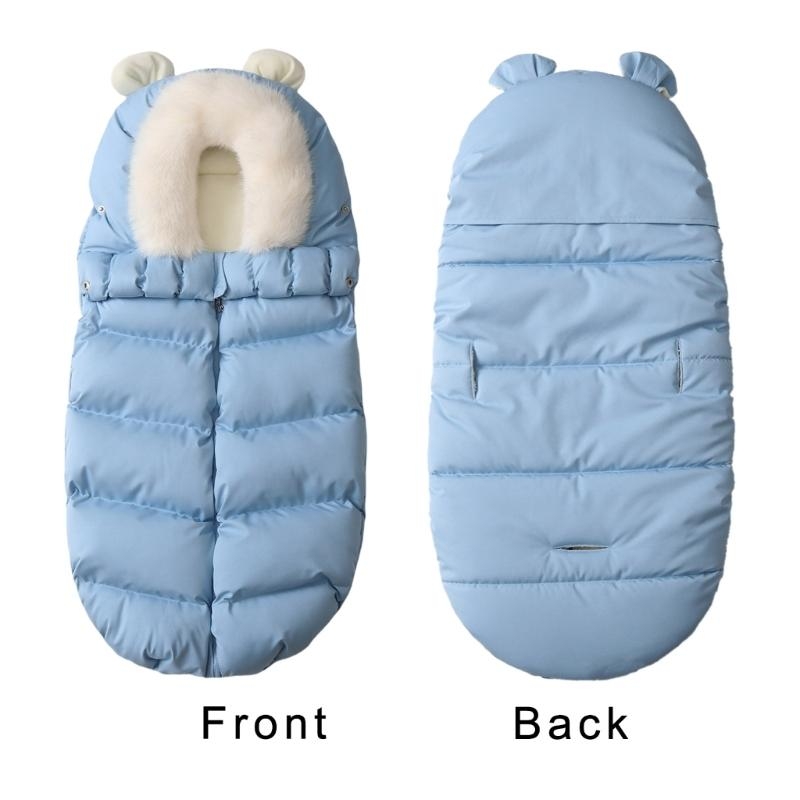 J15U ベビーカーフットマフ 2024 冬カート暖かいラッ - Baby Clothing For Sleep のレビューと価格