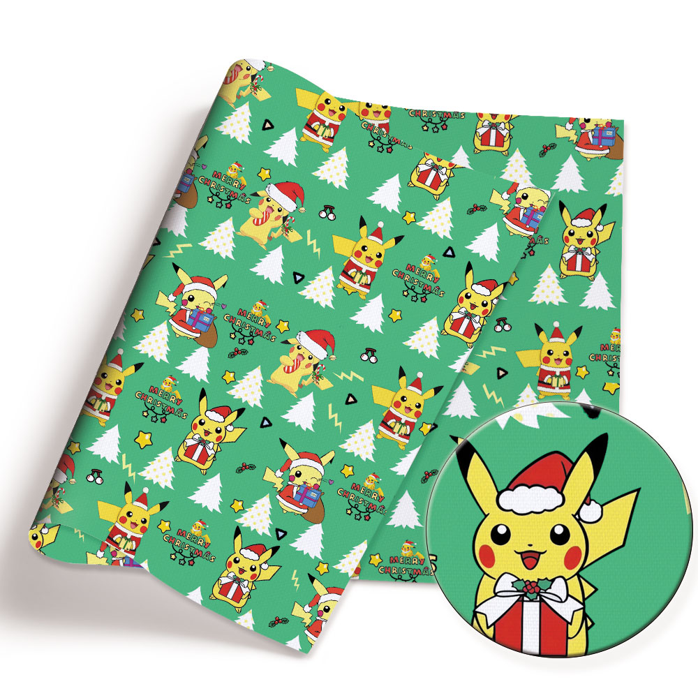 子供のためのポケモン漫画プリント生地,手作りの縫製,パッチワ - Baby Clothing Products のレビューと価格