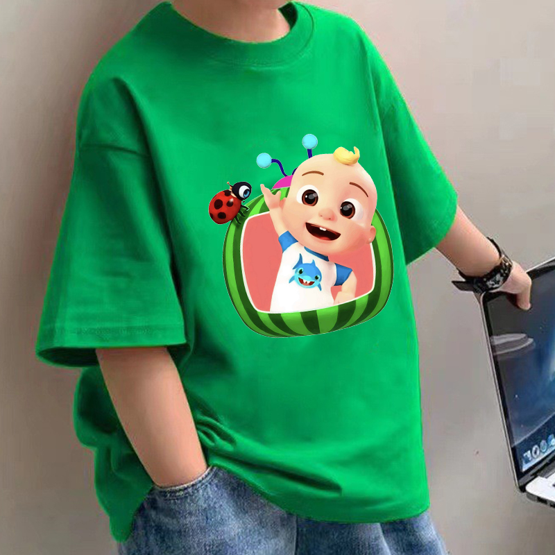 ココメロンズベビー Tシャツアニメ綿半袖シャツ男の子女の子夏 - Baby Clothing For Girls のレビューと価格