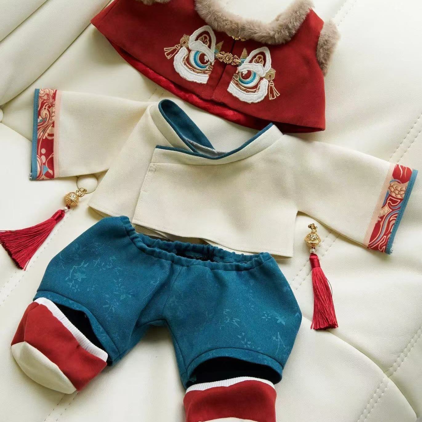 40cm人形 新年の服装、中国古代スタイル、座り姿が楽しめる - Baby Clothing Usa のレビューと価格